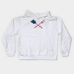 BBQ Utensils  American style Kids Hoodie